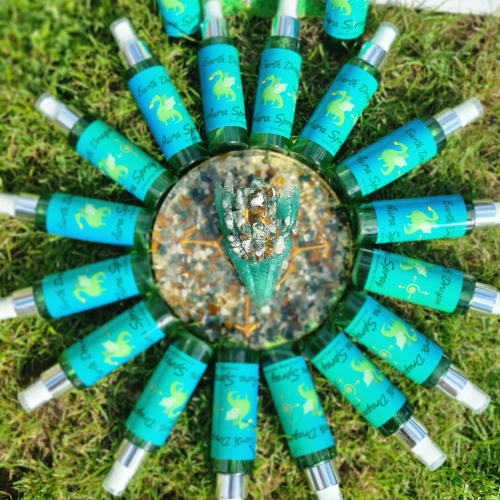 Elemental Dragon Vibrational Aura Sprays - EARTH