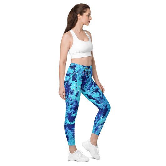 Water Dragon Energetic Leggings with pockets